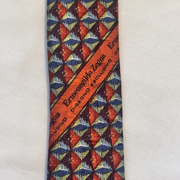 Ermenegildo Zegna silk tie